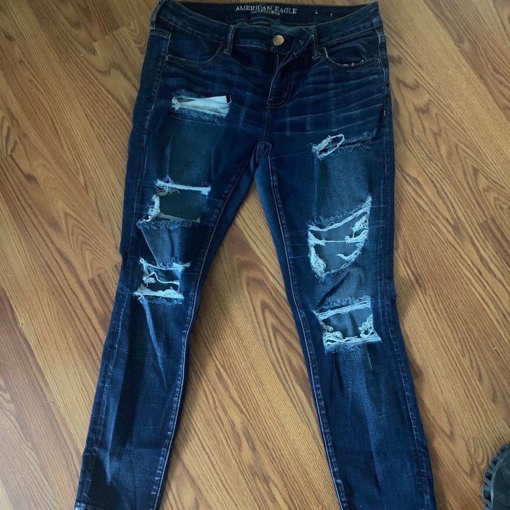 American Eagle artist jeans